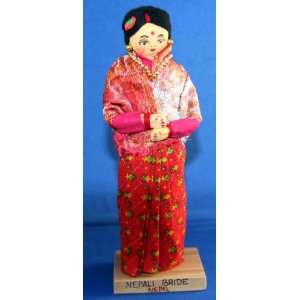  Ethnic Doll   Nepali Handmade Bride Doll from Nepal 