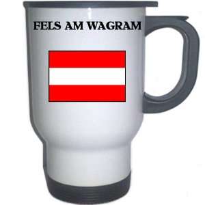  Austria   FELS AM WAGRAM White Stainless Steel Mug 