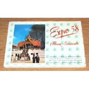  Expo 58 Photo Album Souvenir 