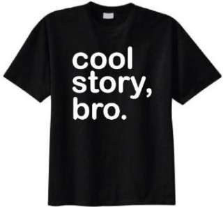  Cool Story Bro Jersey Shore T shirt: Clothing