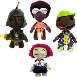  Little Big Planet 6inch Plushes:Ceasar, Disco Marvin, Two 