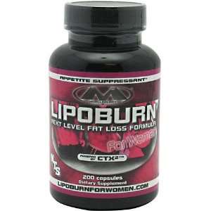 Muscleology Lipoburn for Women, 200 capsules (Weight Loss / Energy)