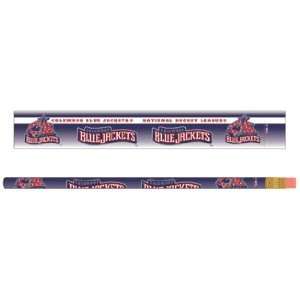  NHL Columbus Blue Jackets 2 Packs of 6 Pencils: Office 