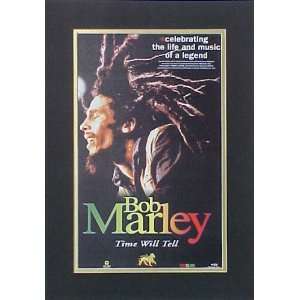  Bob Marley Time Will Tell Picture Plaque Unframed: Home 