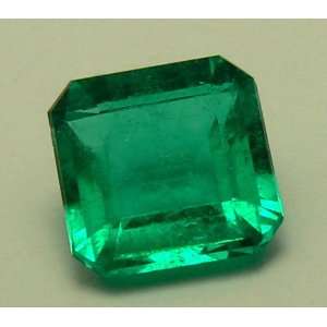 3.55 Cts Natural Colombian Emerald Cut 