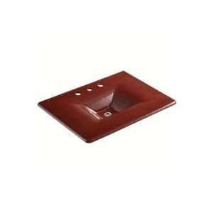  Kohler K 3049 8 Iron/Impressions Cast Iron Lav, Ember 