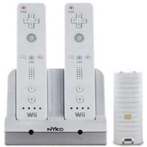  CHARGE STATION FOR 2 WII REMOTES (VIDEO GAME ACCESSORIES 