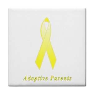  Adoptive Parents Awareness Ribbon Tile Trivet: Everything 