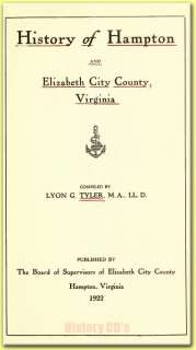 1922 HAMPTON ELIZABETH CITY COUNTY VIRGINIA VA History  