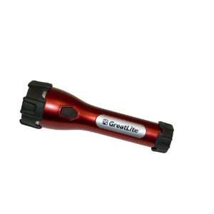  GreatLite 32202 2D 12 LED Flashlight Plastic, Red and 