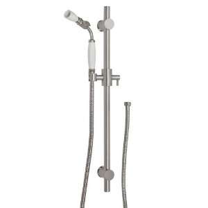 Modo Wall Mount Slide Bar with Adjustable Handshower   Brushed Nickel