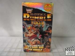 WWF Royal Rumble 1994 VHS Feat. Undertaker vs. Yokozuna 086635012939 