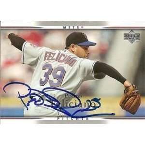 Pedro Feliciano Signed New York Mets 2007 UD Card:  Sports 