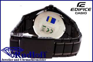 CASIO UHR EF 339BK 1A1VEF Herren Chronograph Edifice Chrono mens watch 