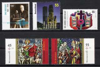 Germany 2011, November 10th New Issues, 5 stamps, Unmounted mint 