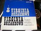Black Label COUNTY LP Virginia Breakdown OTIS BURRIS Sonny Miller 