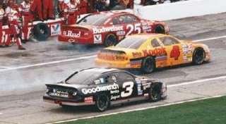   of the pit in the 1995 Daytona 500, a NASCAR Winston Cup series event