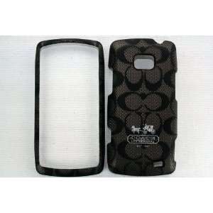   ALLY C STYLE BLACK CASE/COVER WITH METALLIC 3D EFFECT: Everything Else