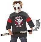boys bloody zombie hockey player halloween costume l 