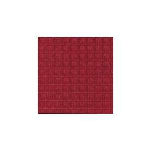   Fashion Floor Mat, Solid Red, 3x20, Floor Mat: Office Products