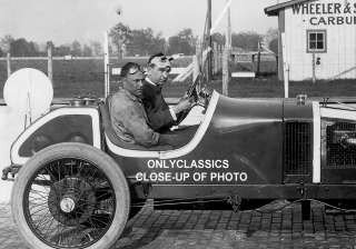 1912 INDY 500 MOTOR SPEEDWAY B BURMAN AUTO RACING PHOTO  