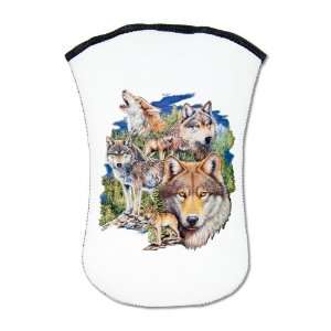  Kindle Sleeve Case (2 Sided) Wolf Collage 