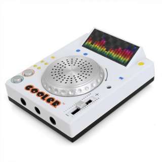 Mini DJ Mixer Turntable  Speaker Phone Bag Charm Toy  