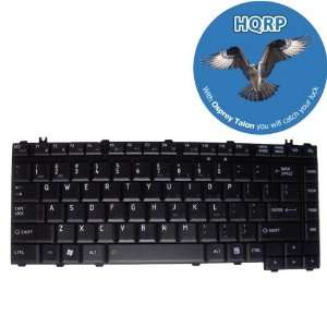  HQRP Black Laptop Keyboard compatible with Toshiba 