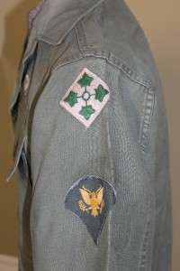 US Army 3rd Infantry 173rd Airborne w/ Basic Jump Wings Spec 4 Vietnam 