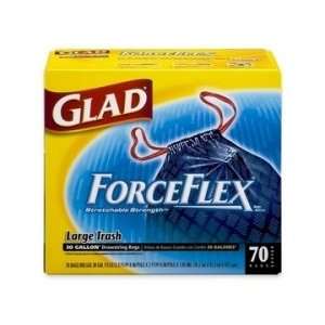  Glad ForceFlex Trash Bag   Yellow   COX70358: Kitchen 