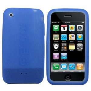    SILICON CASE IPHONE 3G BLUE (4905) Cell Phones & Accessories