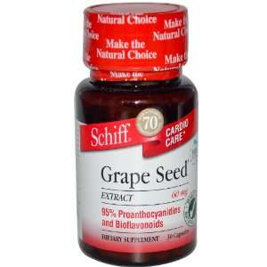  Schiff Antioxidants Grape Seed Extract 50 mg 30 capsules 