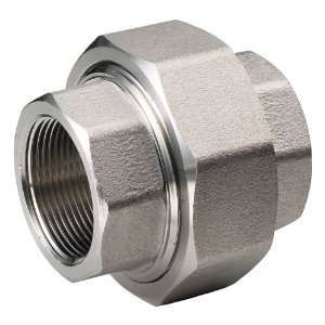Stainless Steel 304/304L Forged Pipe Fitting, Class 3000, Union 1 1/4 