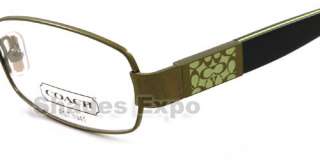 NEW COACH EYEGLASSES IVY 1005 OLIVE GREEN OPTICAL RX  