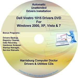 Dell Vostro 1015 Drivers Recovery Restore Disc CD/DVD  