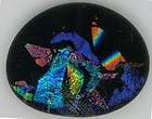 Zelda 20 x 25mm Hand Crafted Fused Dichroic Glass Cabochon RELEI