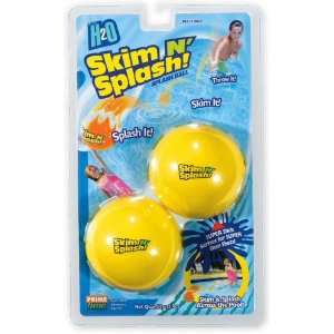  Skim and Splash Balls Swimming Pool Toy: Toys & Games
