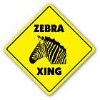 zebra crossing sign new xing african zoo animal collect one