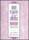 Bader Reading and Language Inventory, (0023051116), Lois A. Bader 