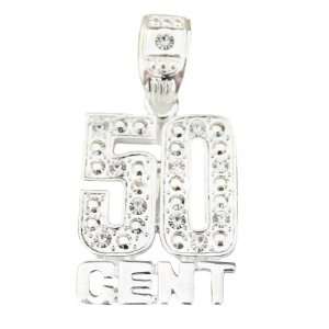  Iced 50 Cent G unit Pendant + Free Chain 