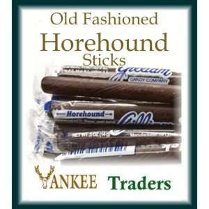 Gilliams Horehound Candy Sticks   24 Count Box  Grocery 