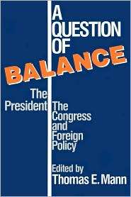 Question of Balance, (0815754531), Thomas Mann, Textbooks   Barnes 