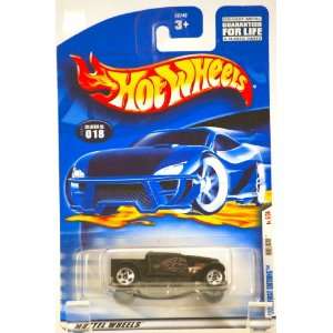 2001   Mattel / Hot Wheels   Hooligan (Black Hot Rod w/ Flames)   2001 
