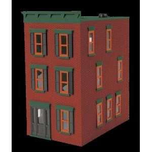   : MTH 30 90374 Miner Red Brick 3 Story Town House #2: Everything Else