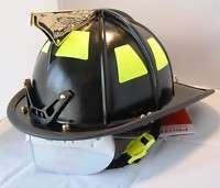 Cairns 1044 Black Fire Helmet with Bouke (New)  