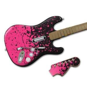   Band Wireless Guitar  Sneaker Freaker  Pink Splatter Skin: Electronics