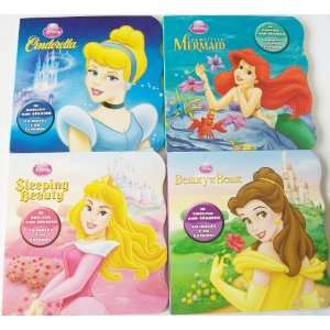  Disney Bilingual board books: Sleeping Beauty, Beauty and 