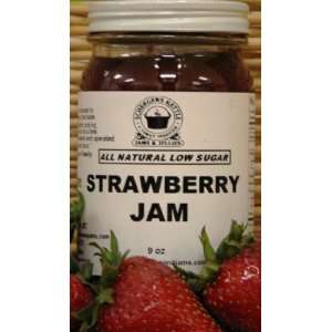 Strawberry Jam, All Natural/Low Sugar, 4.5 oz  Grocery 