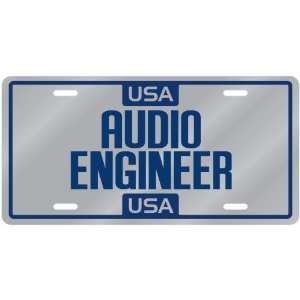  New  Usa Audio Engineer  License Plate Occupations: Home 
