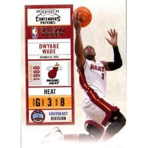  2010 11 Playoff Contenders Plates & Patches Basketball 